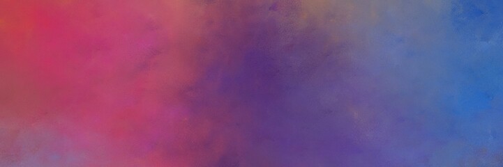 beautiful vintage abstract painted background with old lavender, dark slate blue and moderate pink colors and space for text or image. can be used as header or banner
