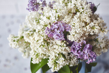 smart bouquet of a lilac