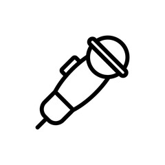 3d pen for creation icon vector. 3d pen for creation sign. isolated contour symbol illustration