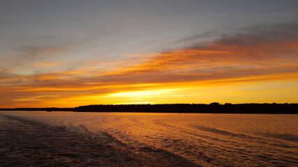 Sunset - Baltic sea.