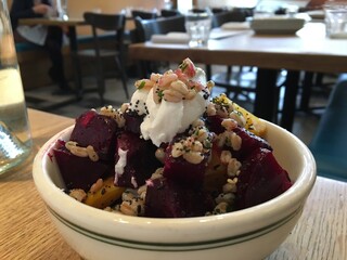 Beets salad.