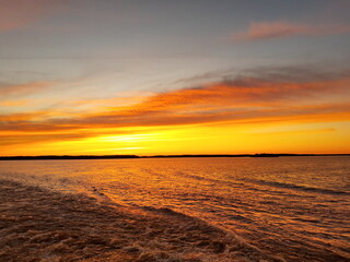 Sunset - Baltic sea.