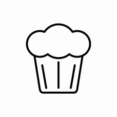 Outline cake icon.Cake vector illustration. Symbol for web and mobile