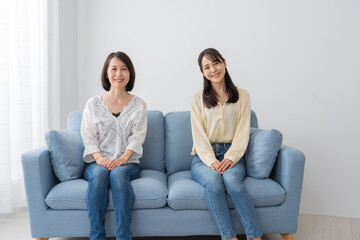 Obraz premium ミドル シニア女性 ポートレート