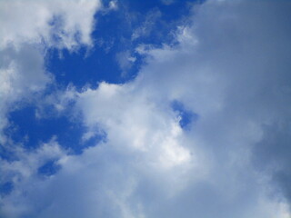 Fototapeta premium blue sky and clouds