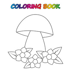 coloring page. Worksheet. Game for kids -  coloring book.