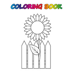 coloring page. Worksheet. Game for kids -  coloring book.