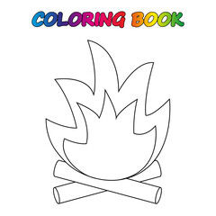coloring page. Worksheet. Game for kids -  coloring book.