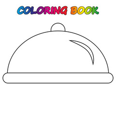 coloring page. Worksheet. Game for kids -  coloring book.