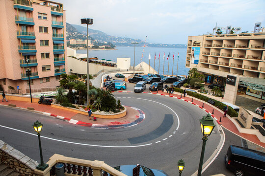 Fairmont Hairpin or Loews Curve, a famous section of the Monaco Grand Prix