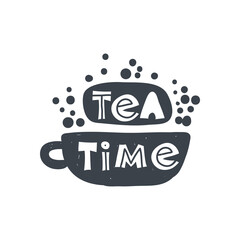 Hand-drawn lettering in sloppy style. Scandinavian doodles. Vector isolated motivation illustration