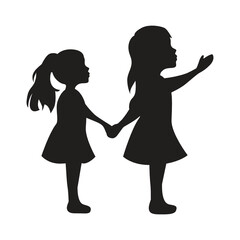 two little girls
