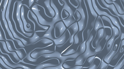 Uniform 3D abstract background of simple patterns of GLAUCOUS color with lighting and shadows for various applications needing colorful areas