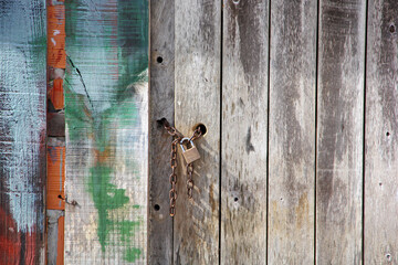 wooden door
