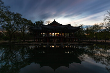 Obraz premium 전통적인 한국 풍경