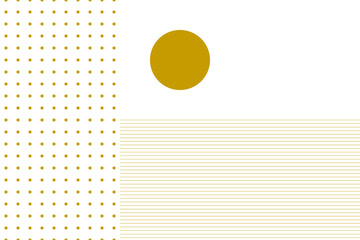 Modern line with dots pattern, vector background.