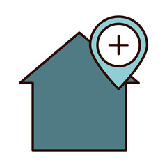 Fototapeta premium covid 19 coronavirus prevention, stay at home protection, spread outbreak pandemic line and fill style icon