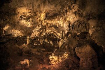 Obraz na płótnie Canvas Formations and Caves of Carlsbad Caverns, Carlsbad Caverns National Park, New Mexico