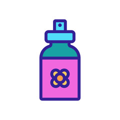 canola spray bottle icon vector. canola spray bottle sign. isolated color symbol illustration