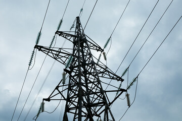 towers for power transmission lines high voltage