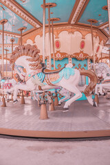 Vintage style carousel