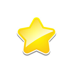 Star icon vector design template