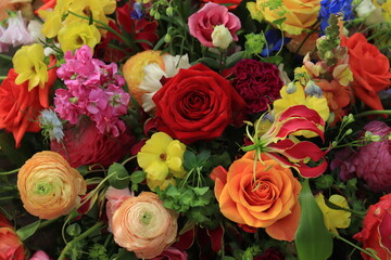 Mixed spring bouquet