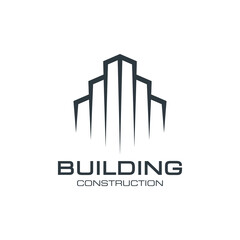 Building logo design template