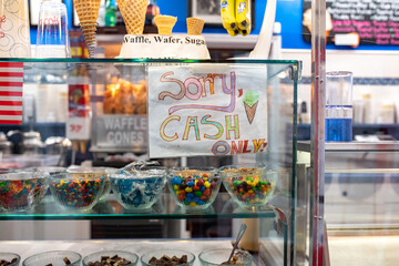 Cash only