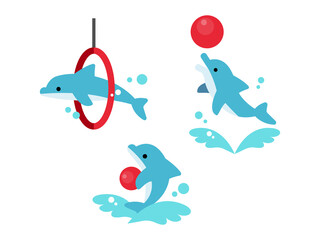 イルカ　イルカショー　芸