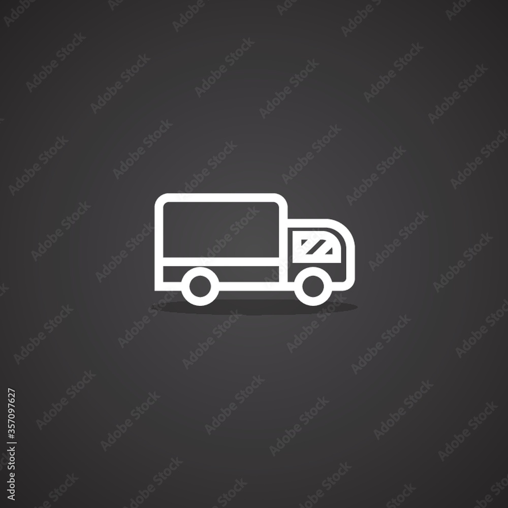 Poster cargo truck