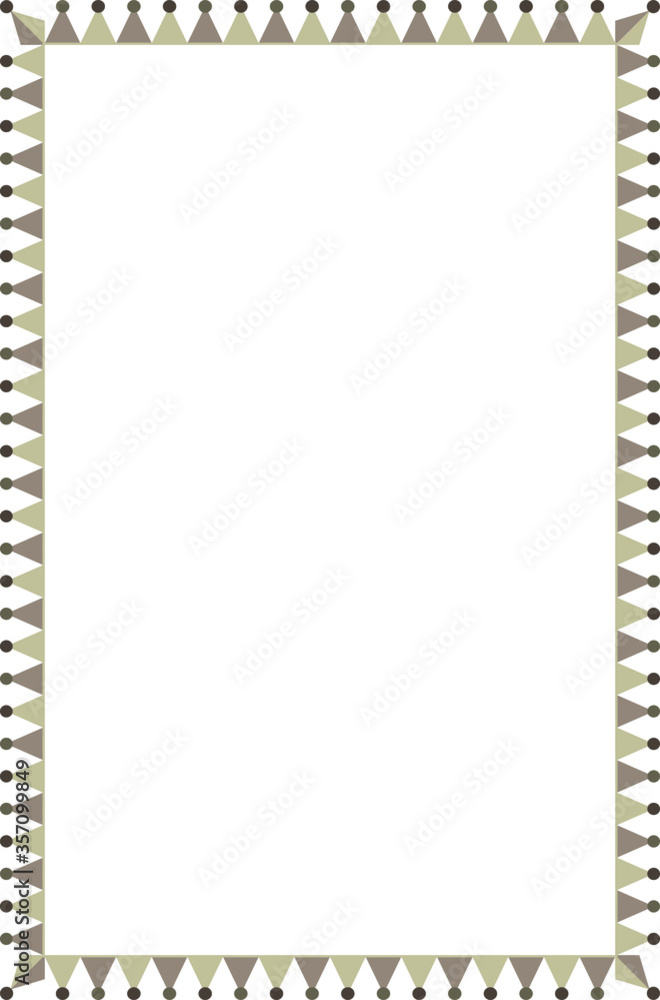Poster set of vector frames