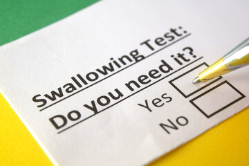 Fototapeta premium Questionnaire