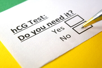 Fototapeta premium Questionnaire