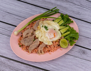 Thai Food Mixed Food Selections 