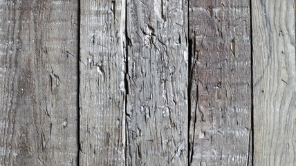 wood texture as background. Top view of the surface of the table for shooting flat lay. Abstract blank template. Rustic Weathered Wood Shed with Knots and Nail Holes.