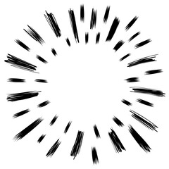 Obraz premium doodle design element, starburst doodle vector illustration ,hand drawn sparkling doodle,water explosion doodle illustration.