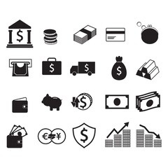 banking icons