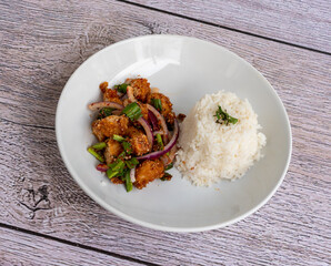 Thai food special dishes mix