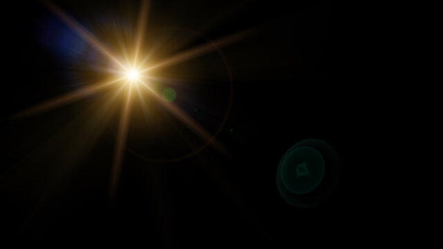 Overlays, overlay, light transition, effects sunlight, lens flare, light leaks. High-quality stock image of sun rays light effects, overlays or flare glow array isolated on black background for design