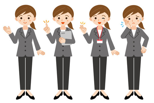 パンツスーツ Stock Photos And Royalty Free Images Vectors And Illustrations Adobe Stock