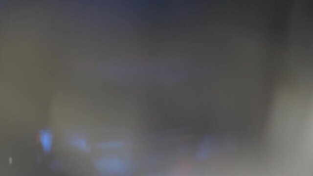 Defocused Abstract Police Red Blue Emergency Lights