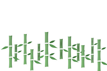 Bamboo forest illustration.  竹林のイラスト