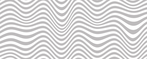 Distorted line background. Opt illusion pattern