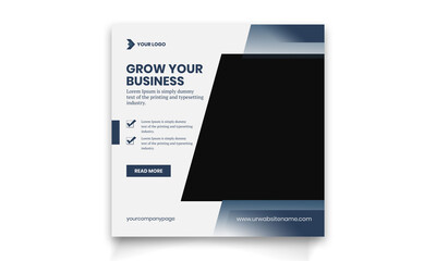 Corporate business Social Post Banner