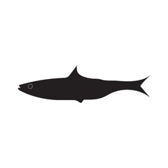 silhouette of fish