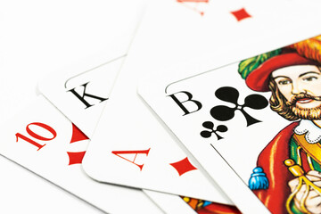 Kreuzbube sticht Karoas Doppelkopf Karlchen