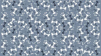 Bone pattern background image for dogs