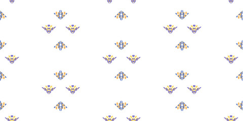 Seamless abstract pattern. Geometric embroidery. Folk ornament. Tribal aztec ethnic texture