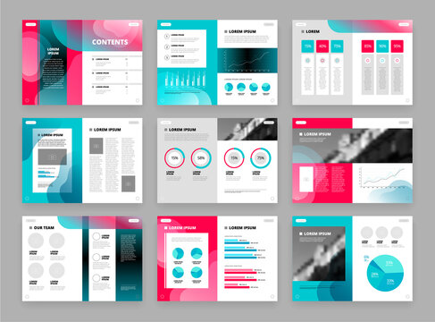 Template Brochure Set